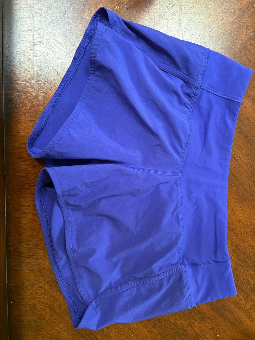 Women’s Purple Athletic Shorts - Low-Rise Performance